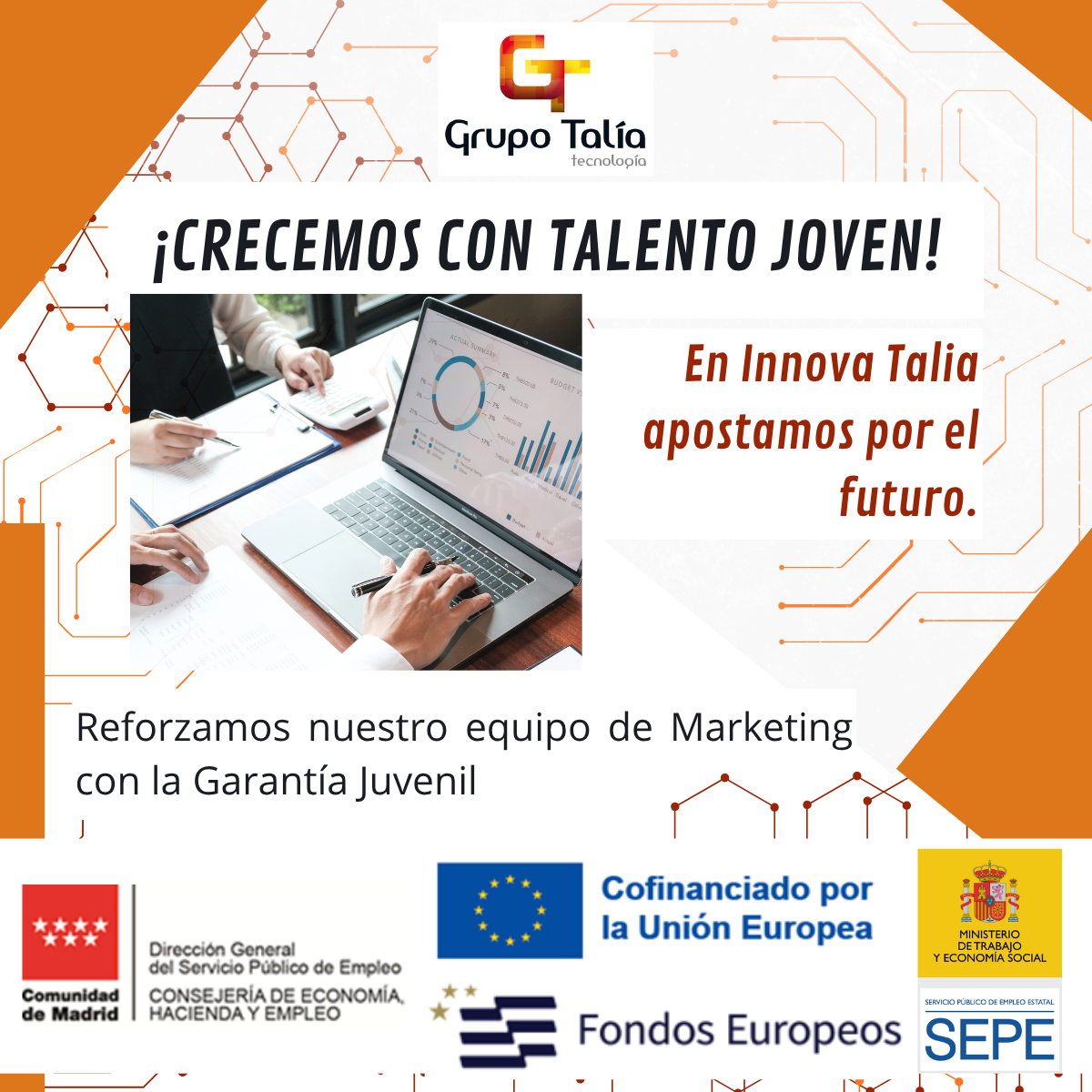 Contratación jóvenes Comunidad de Madrid